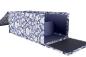 Preview: Sorting box, rectangular, stackable, rose pattern pale lilac, pastel, lilac-colored, hinged lid with locking tab overlapping